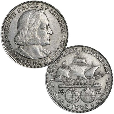 1893 Columbian Exposition Half Dollar-