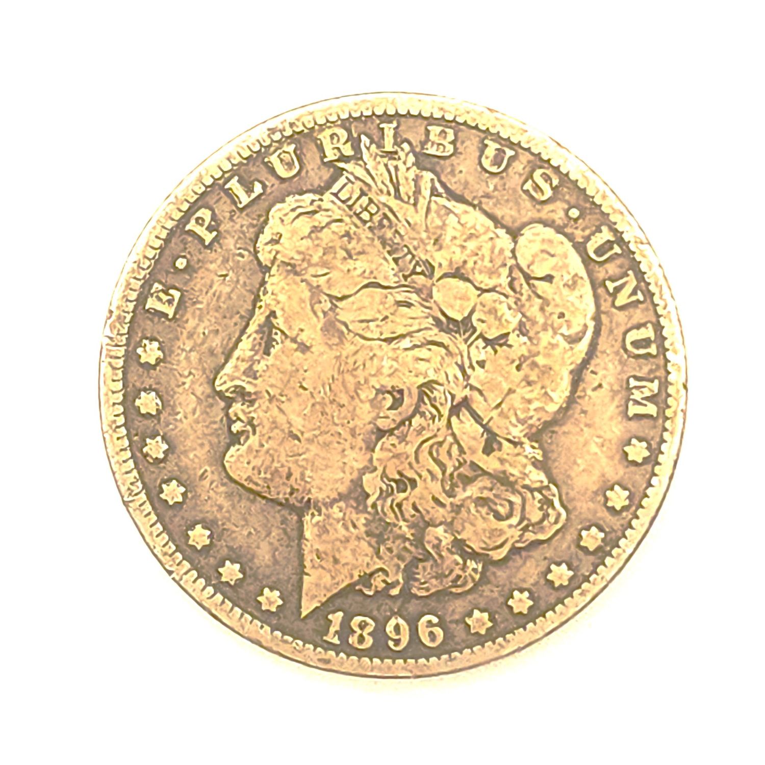 1896-O Morgan Silver Dollar..