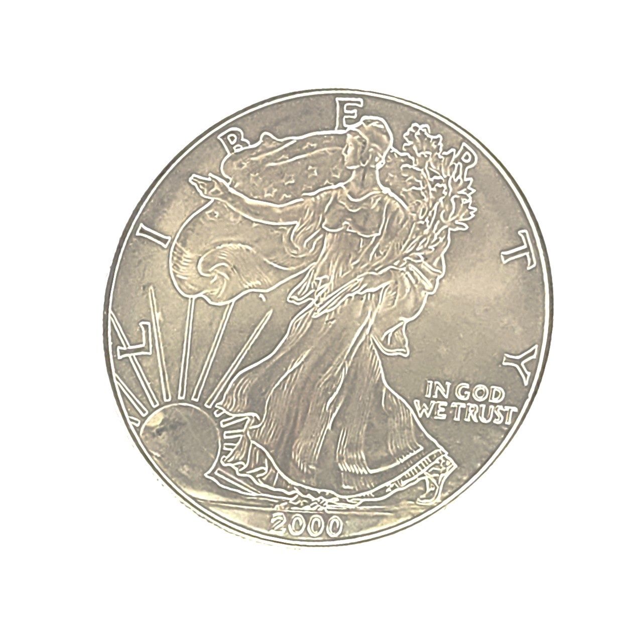 2000 American Silver Eagle