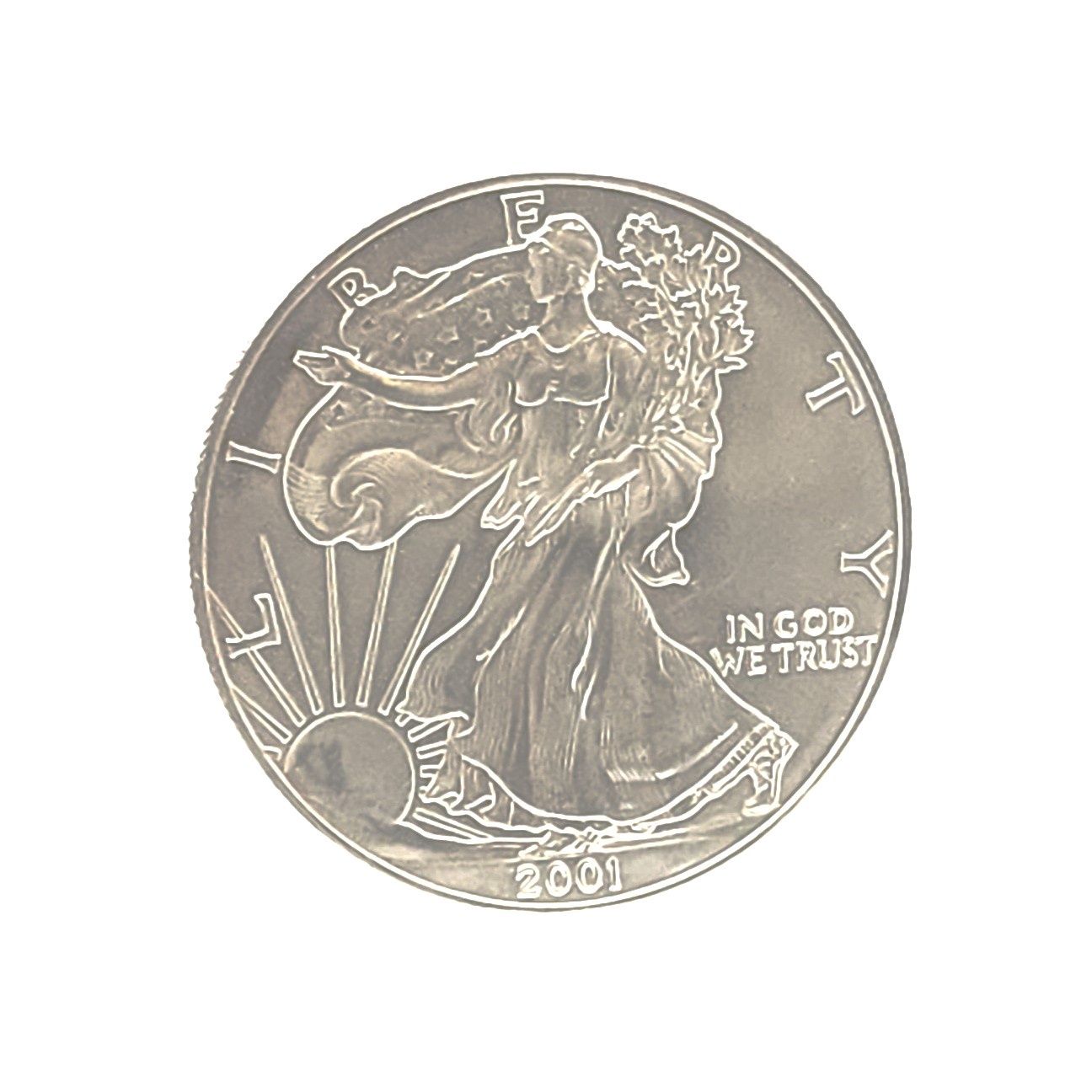 2001 American Silver Eagle