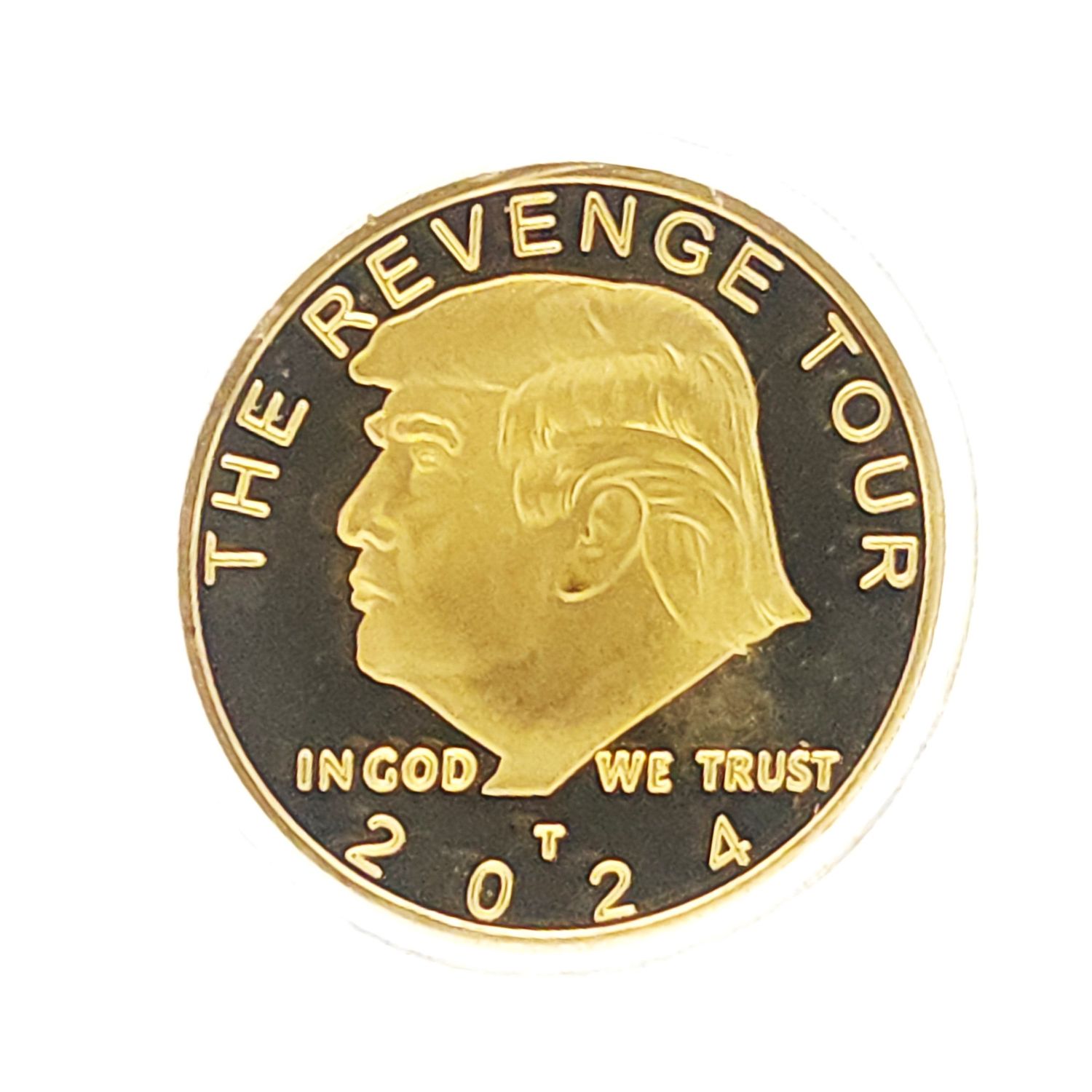2024 &#39;The Revenge Tour&#39; Donald Trump Commemorative Copper Coin