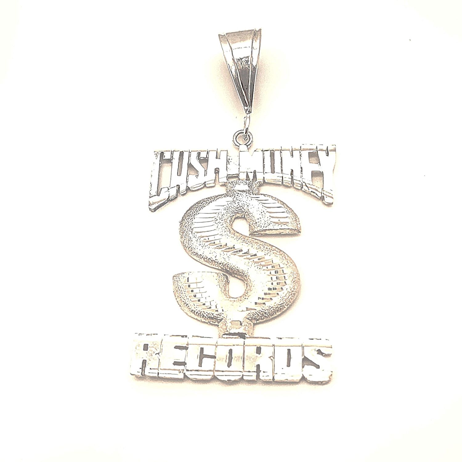 Sterling Silver Cash Money Records Pendant