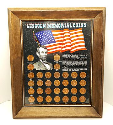 Lincoln Memorial Coins Complete Set