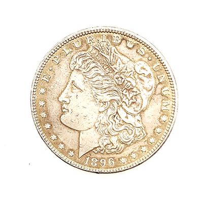 1896 Morgan Silver Dollar  .