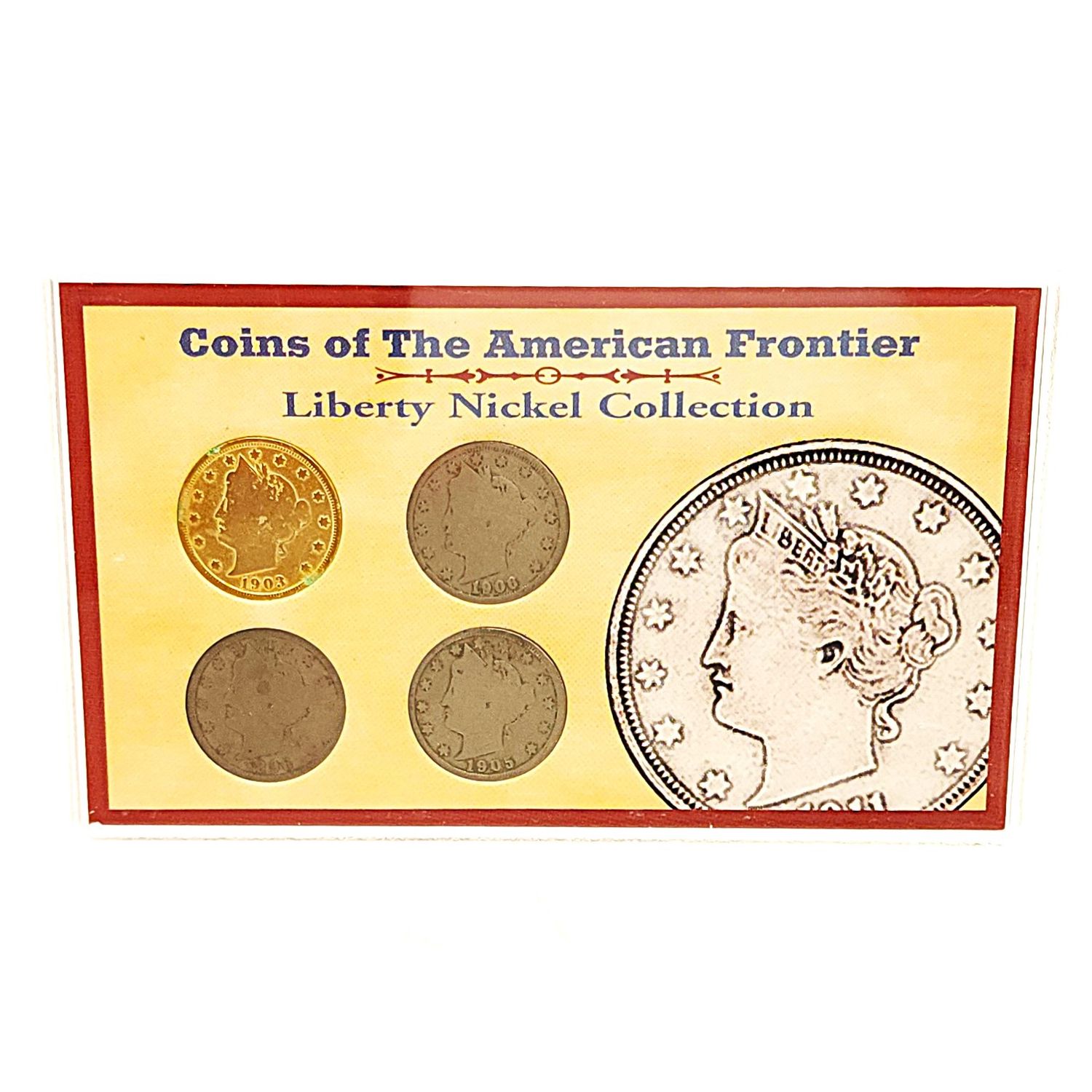 Coins of American Frontier Liberty Nickel Collection