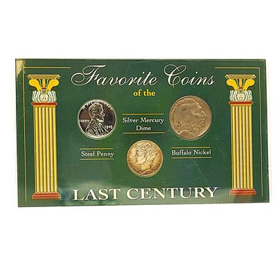 Favorite Coins of the Last Century 3-Coin Set