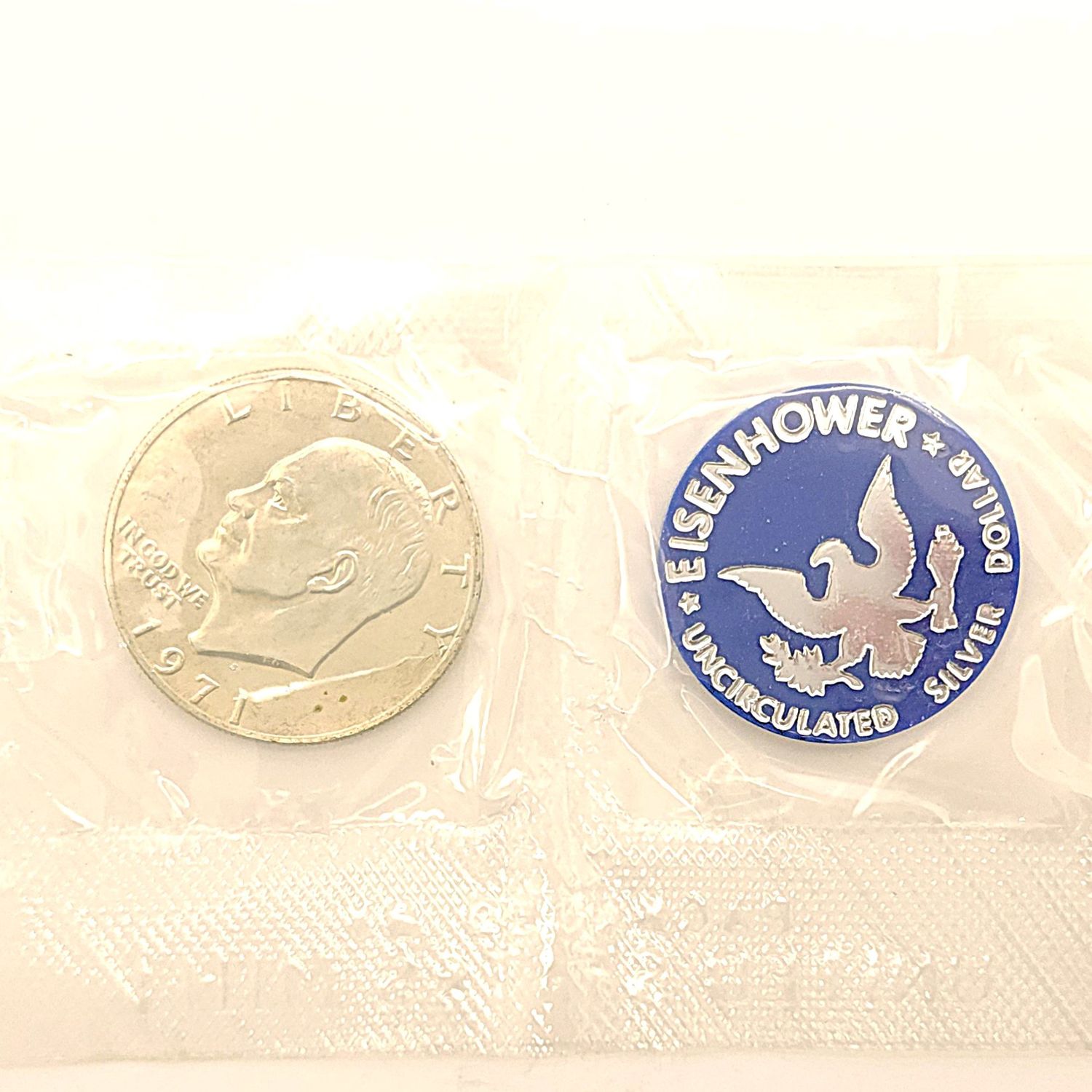 1971-S Eisenhower Silver Dollar Uncirculated