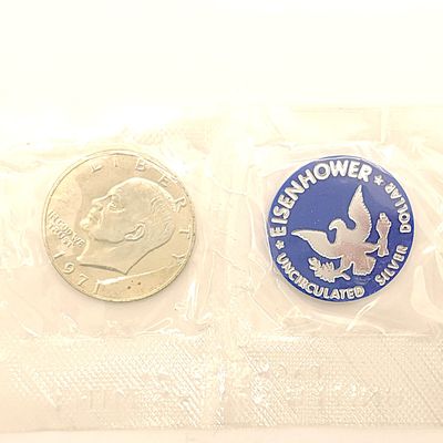 1971-S Eisenhower Silver Dollar Uncirculated
