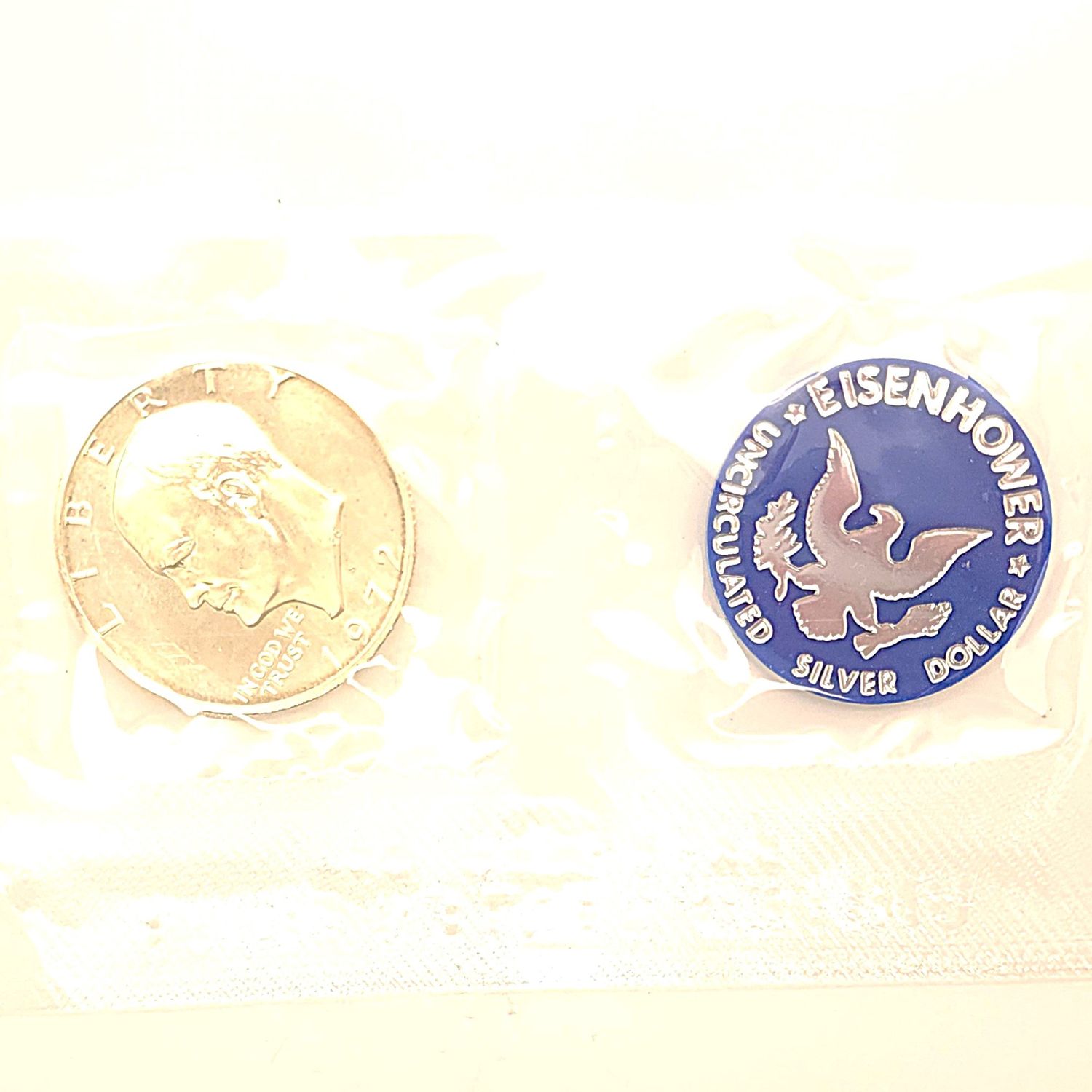 1972-S Eisenhower Silver Dollar Uncirculated