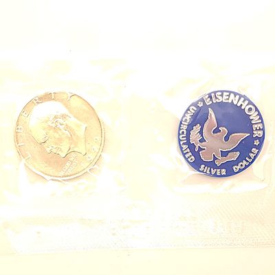 1972-S Eisenhower Silver Dollar Uncirculated