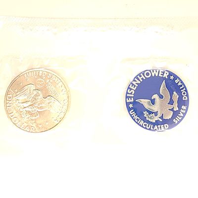 1972-S Eisenhower Silver Dollar Uncirculated