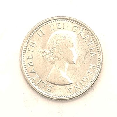 1964 Canada Silver 10 Cent Dime