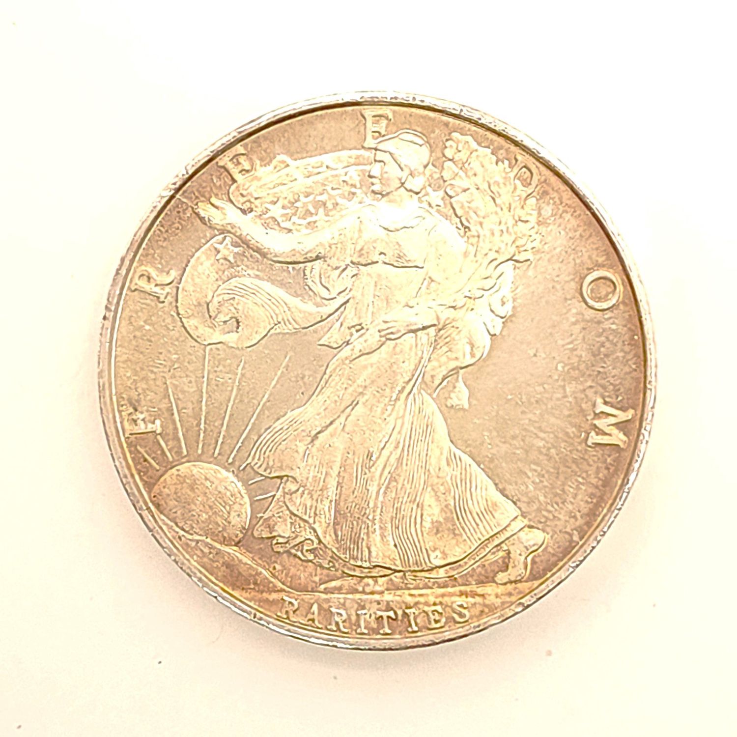 Freedom Rarities Silver Round - Vintage Eagle Reverse- Authentic 1 oz .999 Fine Silver