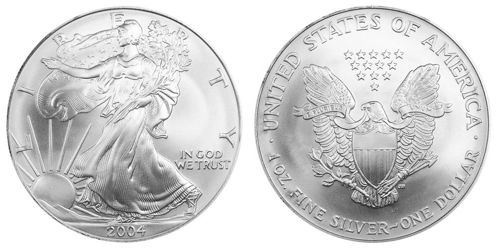 2004 American Silver Eagle-