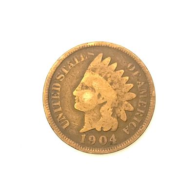 1904 Indian Head Cent Circulated
