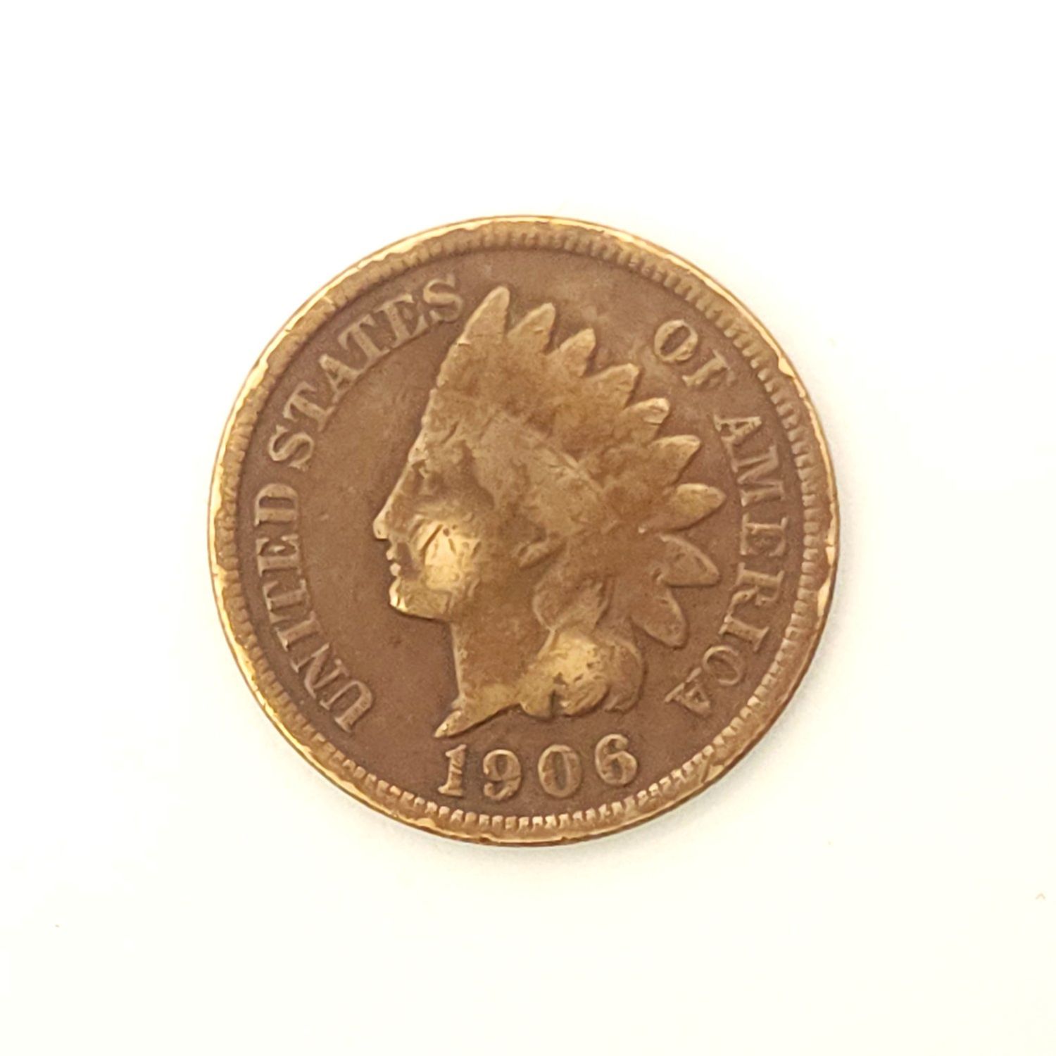 1906 Indian Head Cent Circulated
