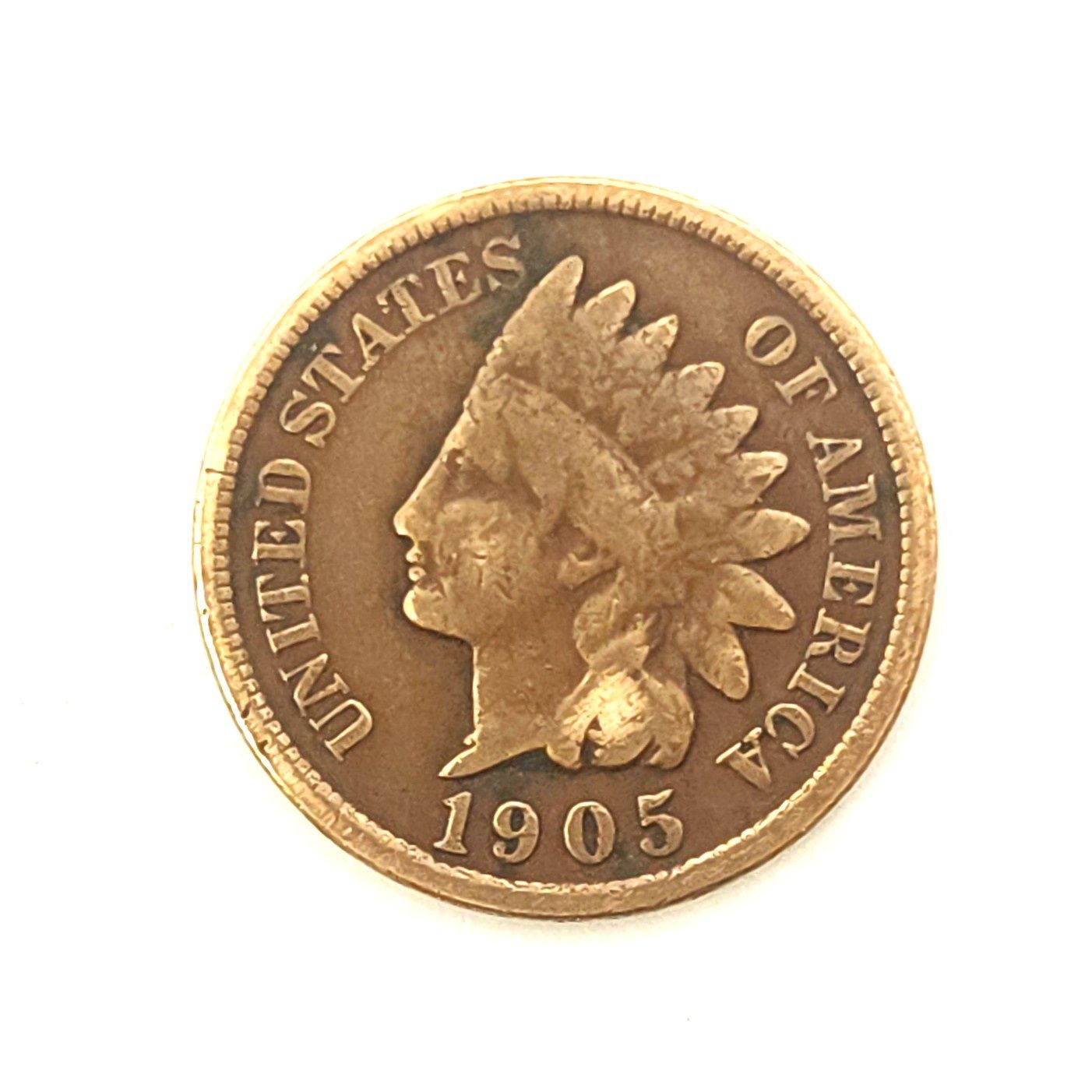 1905 Indian Head Cent Circulated