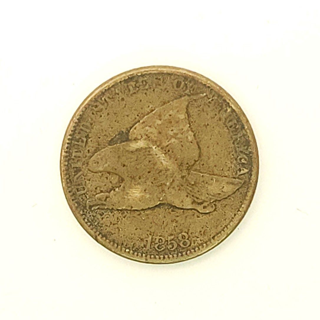 1858 Flying Eagle Cent