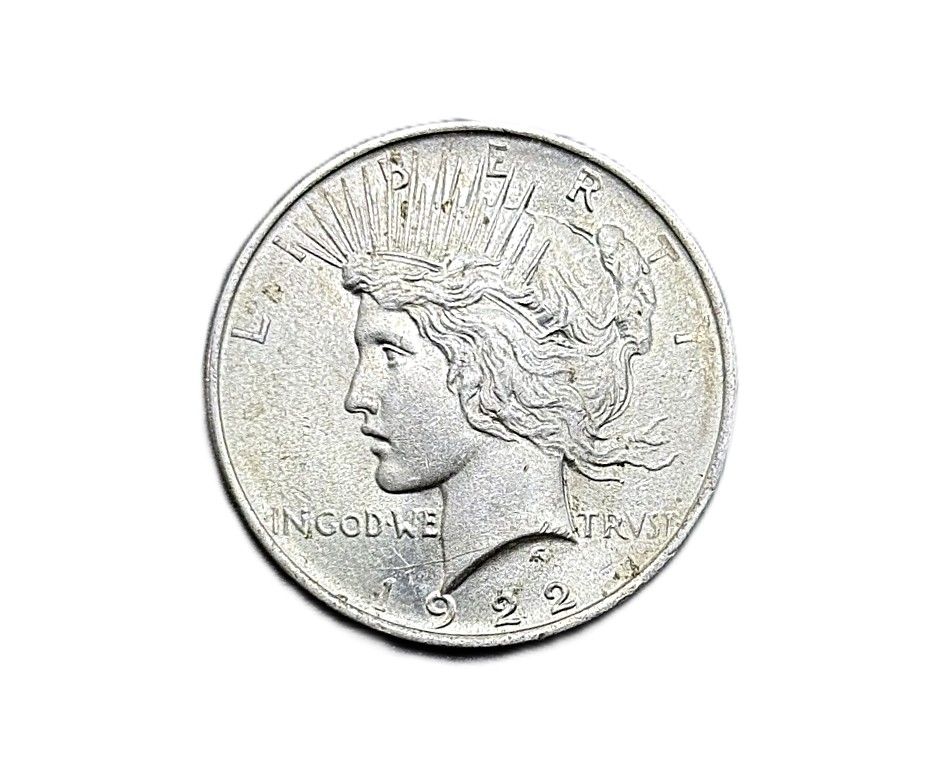 1922 Peace Silver Dollar Philadelphia Mint