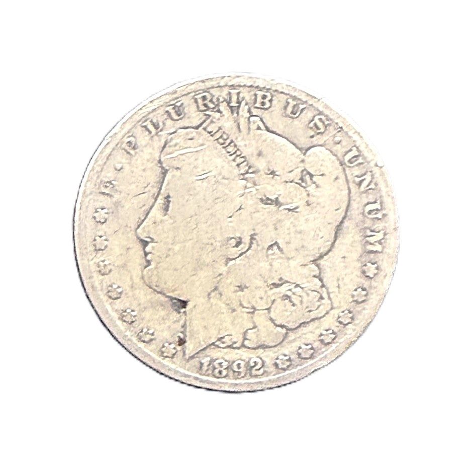1892-O Morgan Silver Dollar