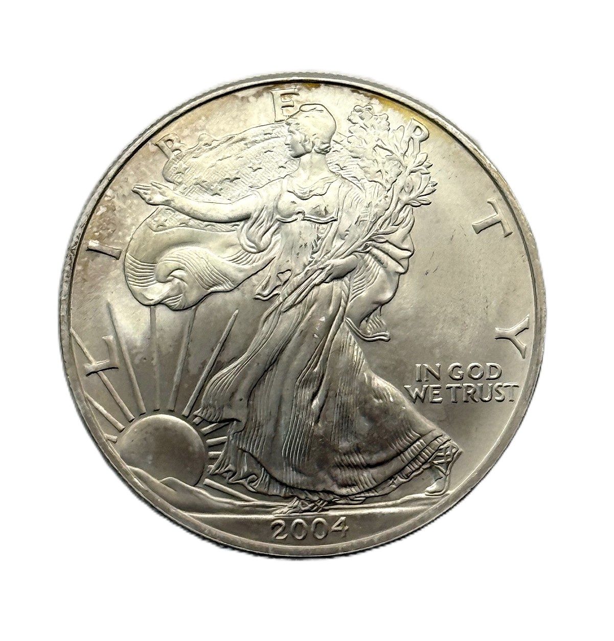 2004 American Silver Eagle Uncircualted Coin
