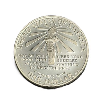 1986-S Ellis Island Silver Dollar Proof