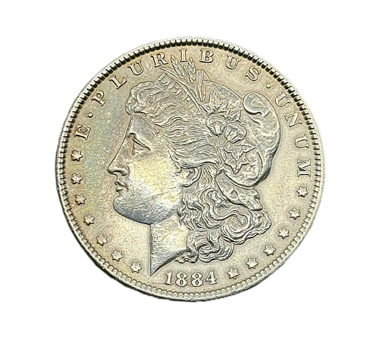 1884 Morgan Silver Dollar   ..