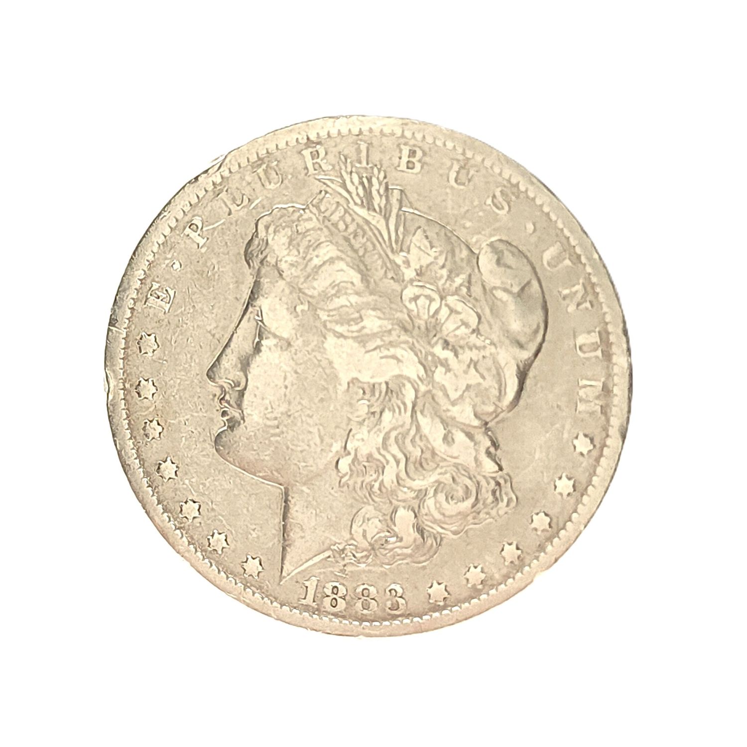 1883-CC Morgan Silver Dollar