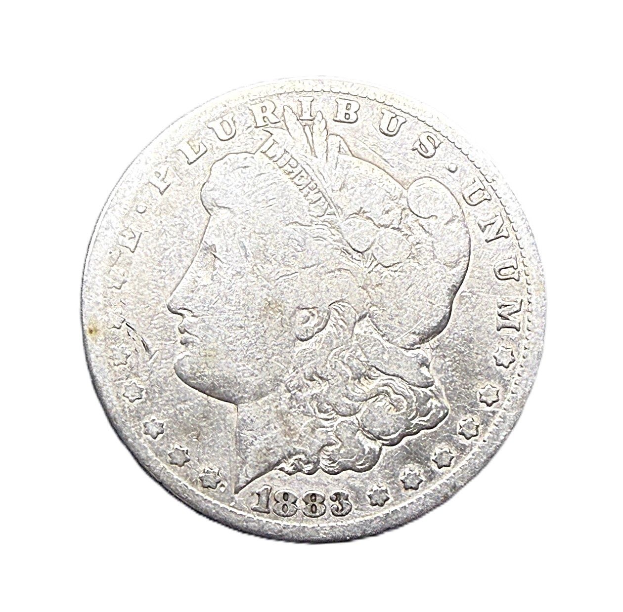 1883-CC Morgan Silver Dollar