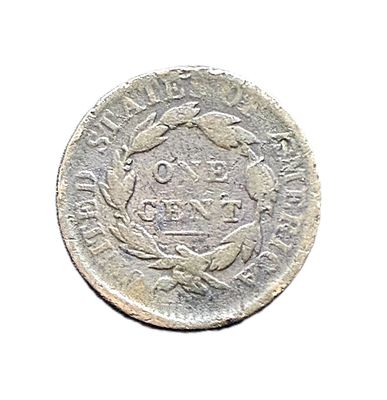 1817 13-Star Coronet Head Large Cent AG
