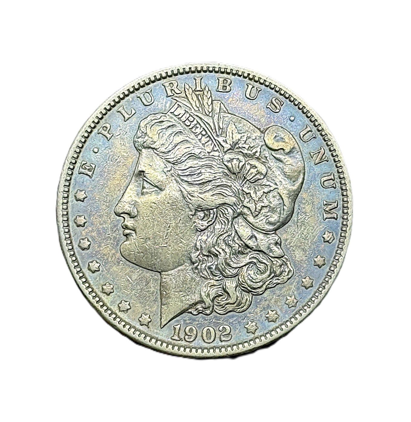 1902 Morgan Silver Dollar - Toned