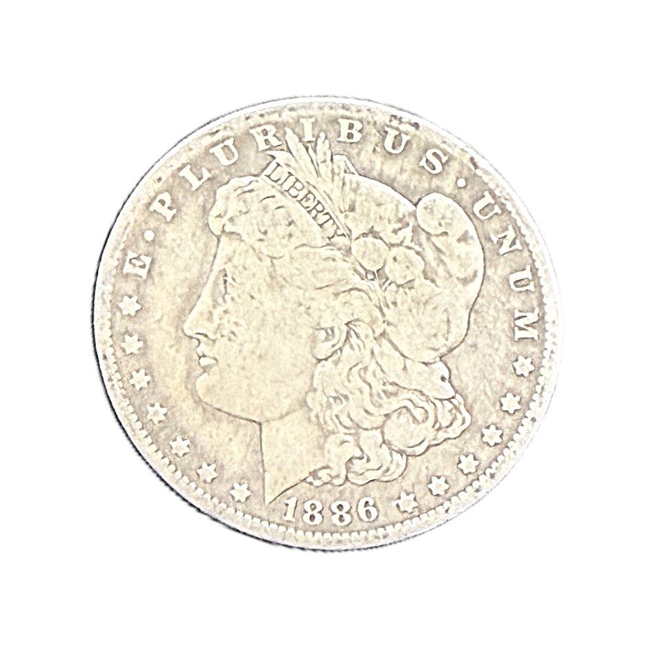 1886-O Morgan Silver  Dollar