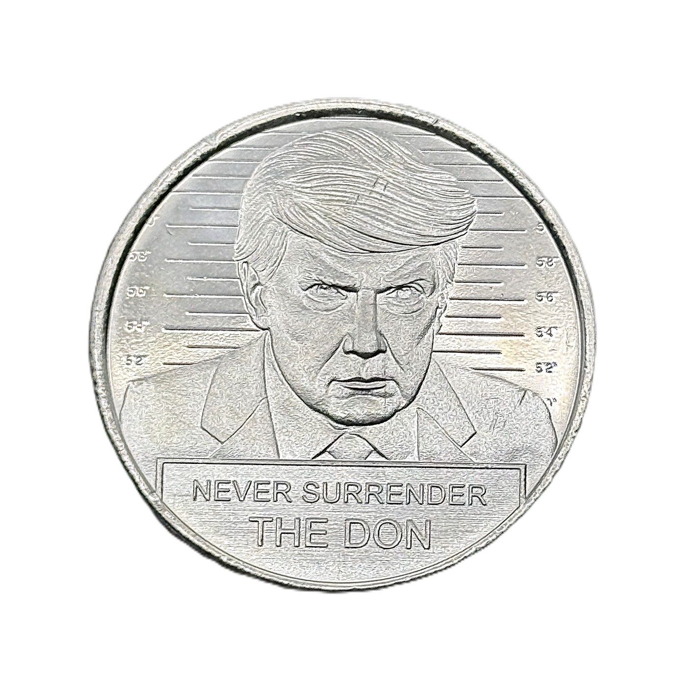 Trump Never Surrender- The Don- 1 oz-  Silver Bullion Round