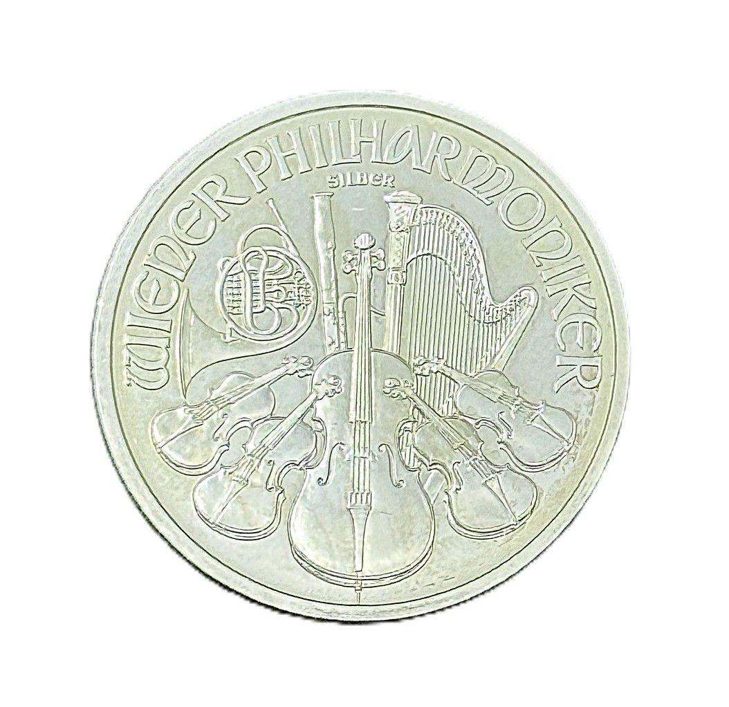 2013 1 oz Austrian Silver Philharmonic Coin Brilliant Uncirculated