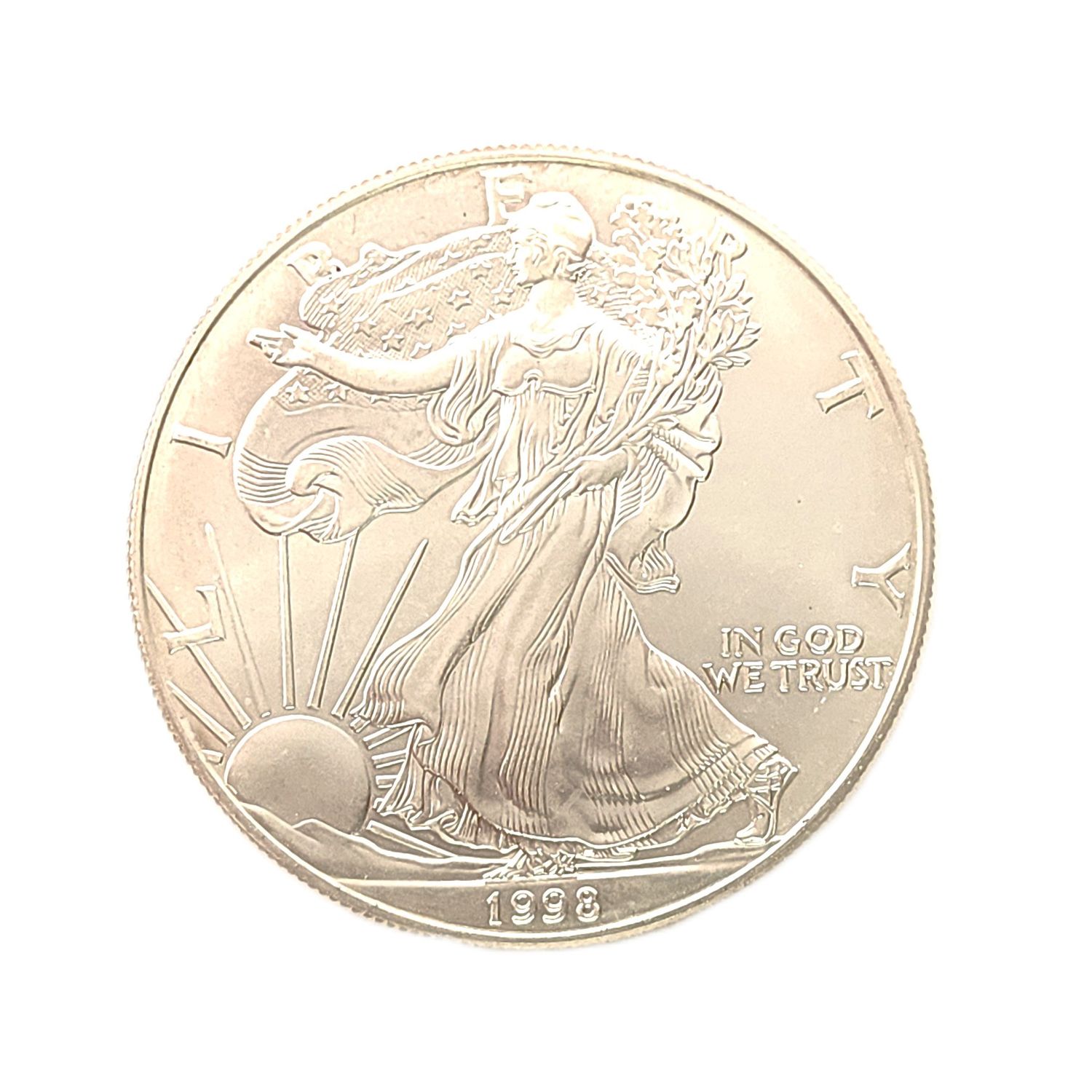 1998 American Silver Eagle  .