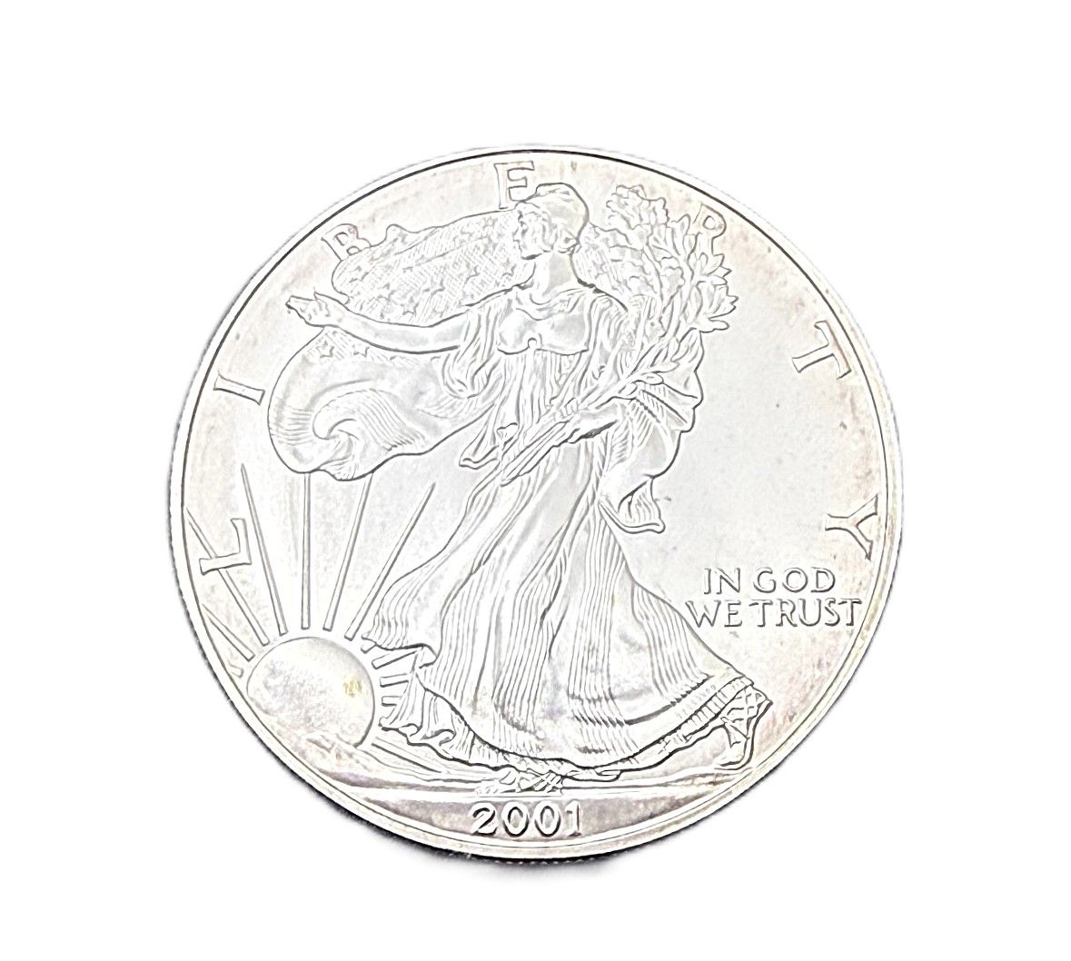 2001 1 oz American Silver Eagle Uncirculated