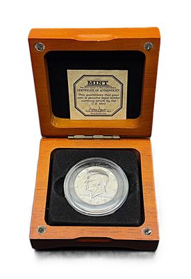 1969-D Kennedy Half Dollar - 40% Silver - Uncirculated