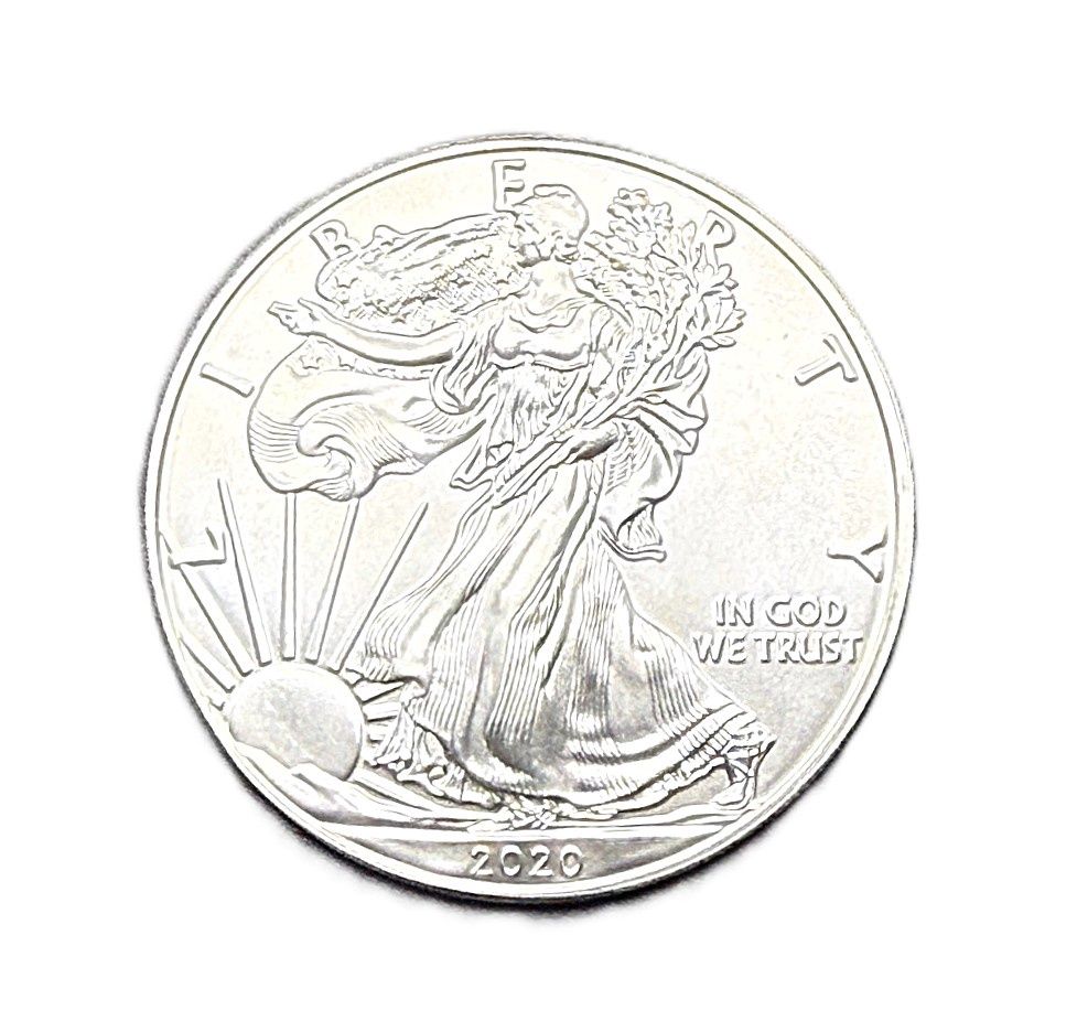 2020 American Silver Eagle 1 oz BU Coin