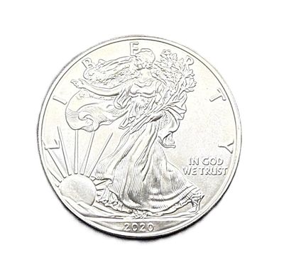 2020 American Silver Eagle 1 oz BU Coin