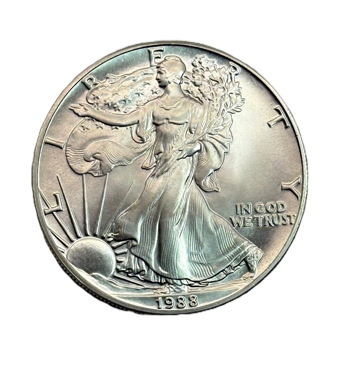 1988 American Silver Eagle - Uncirculated