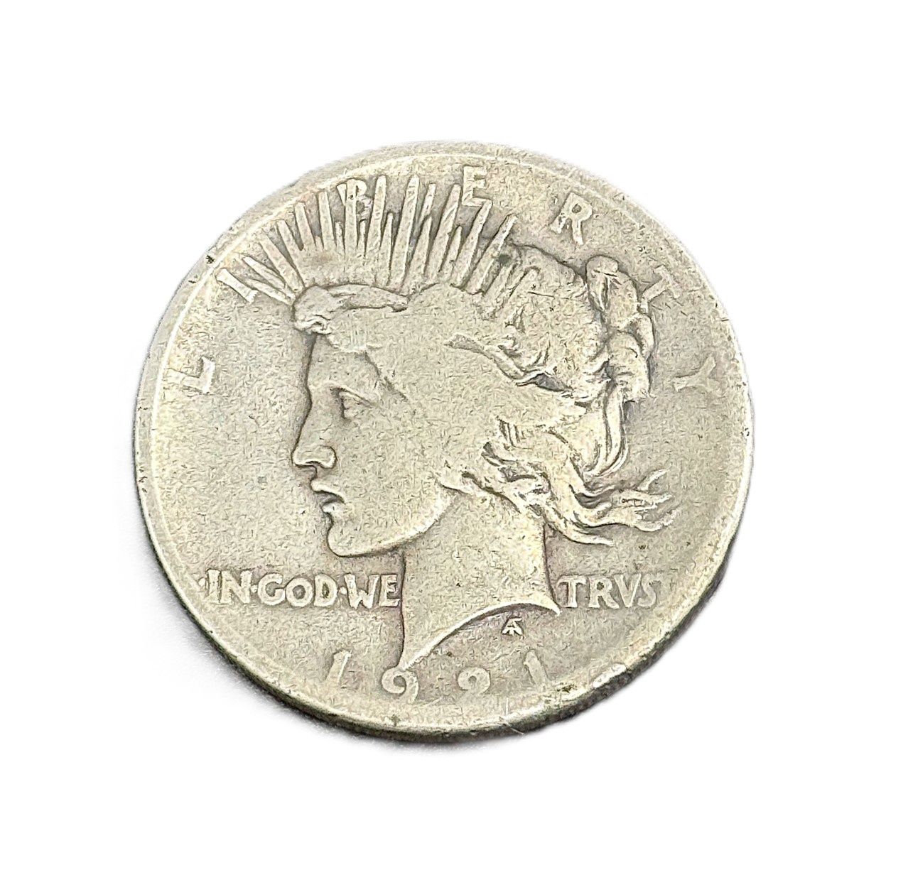1921 Peace Silver Dollar