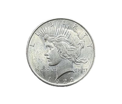 1922 Peace Silver Dollar  Philadelphia Mint
