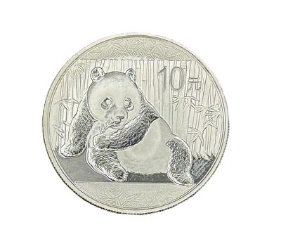 2015 Silver Panda 10 Yuan BU- 1oz