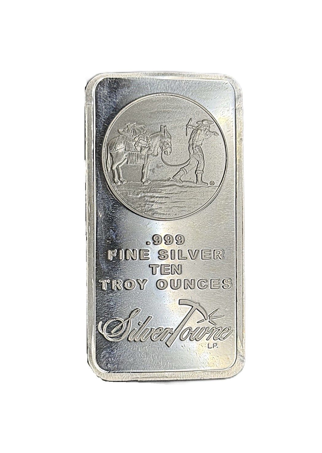 10 oz SilverTowne Prospector Silver Bar