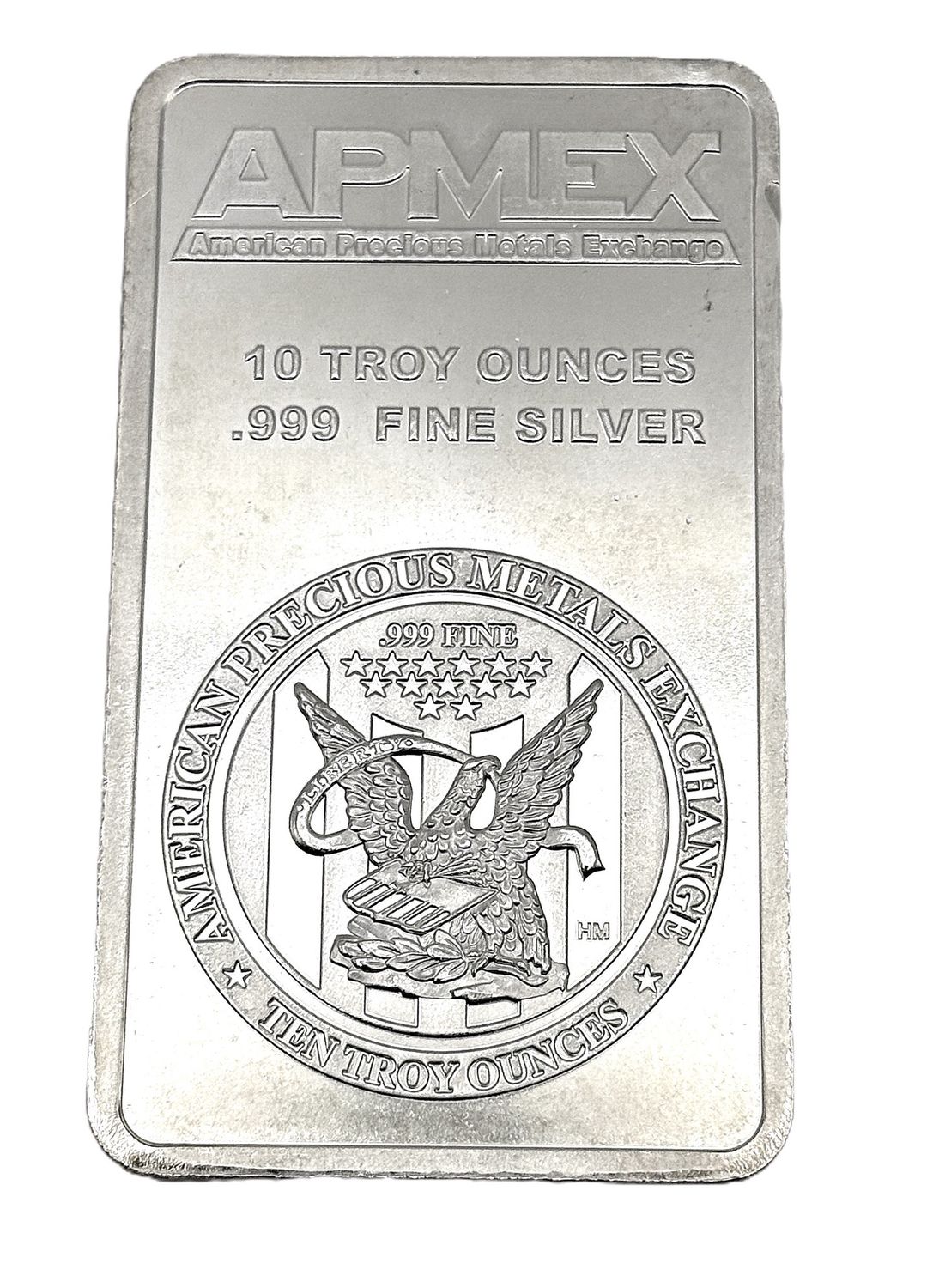 APMEX 10 oz Silver Bar