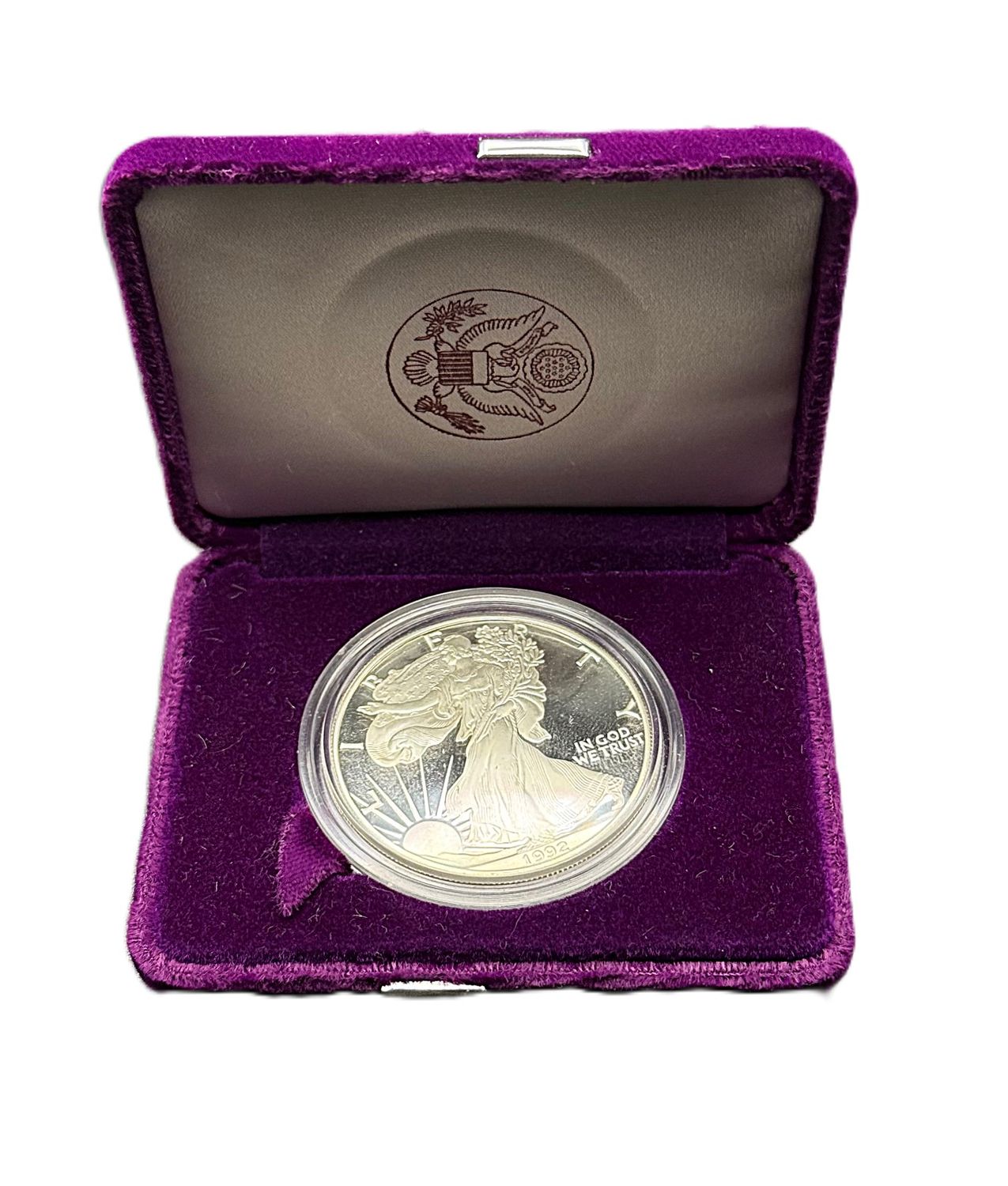 1992-S Proof American Silver Eagle 1 oz