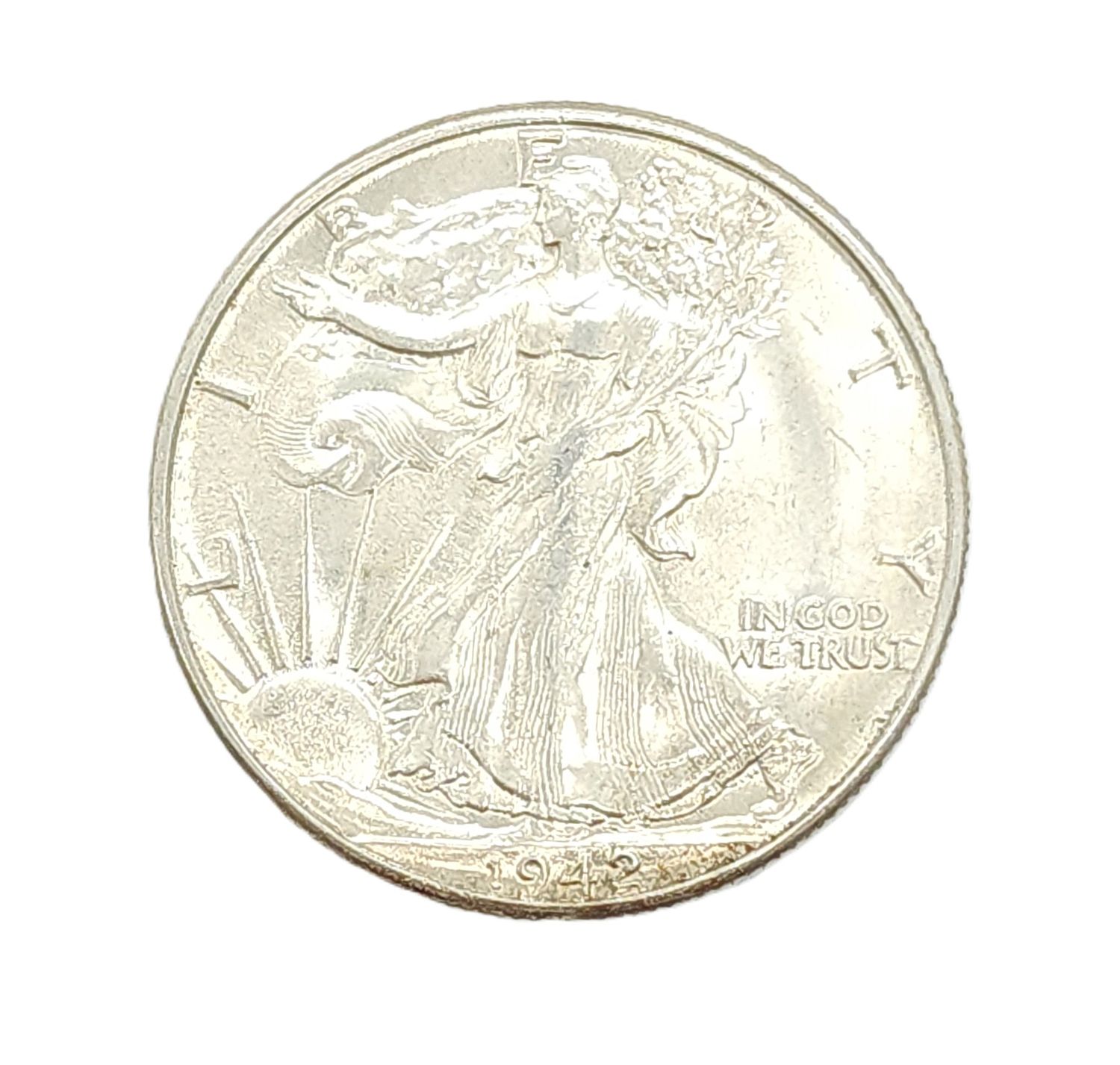 1942 Walking Liberty Half Dollar