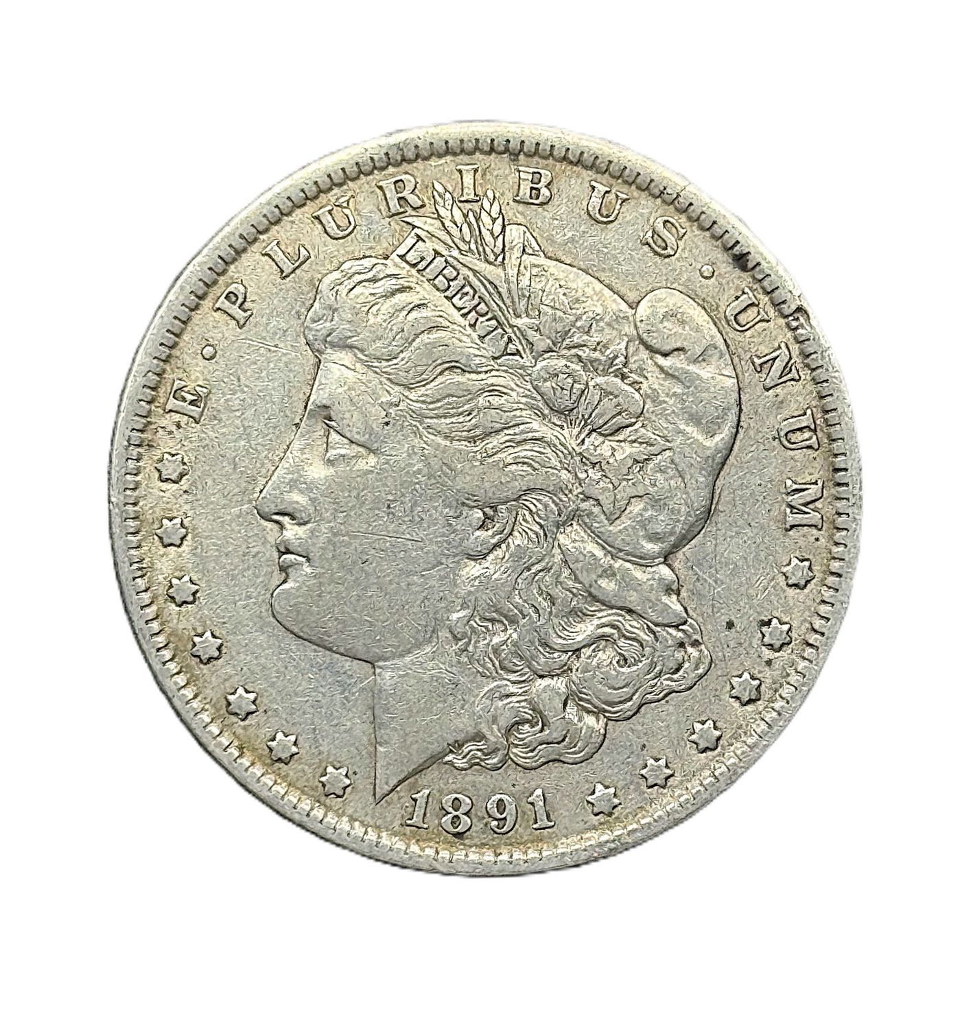 1891 Morgan Silver Dollar
