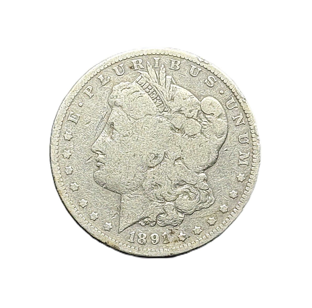 1891-S Morgan Silver Dollar San Francisco Mint