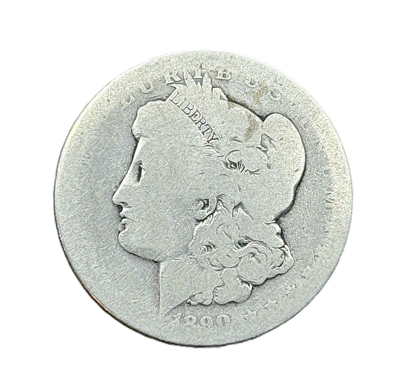 1890 Morgan Silver Dollar